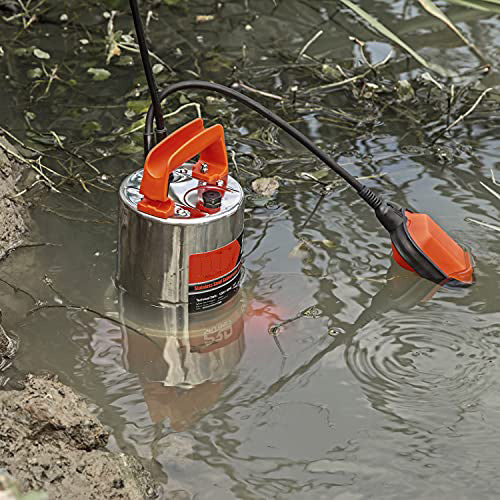 TDRFORCE 1HP 3700GPH Submersible Clean/Dirty Water Pump with Float Switch for Fresh Water, Mains Water, and Pool Water