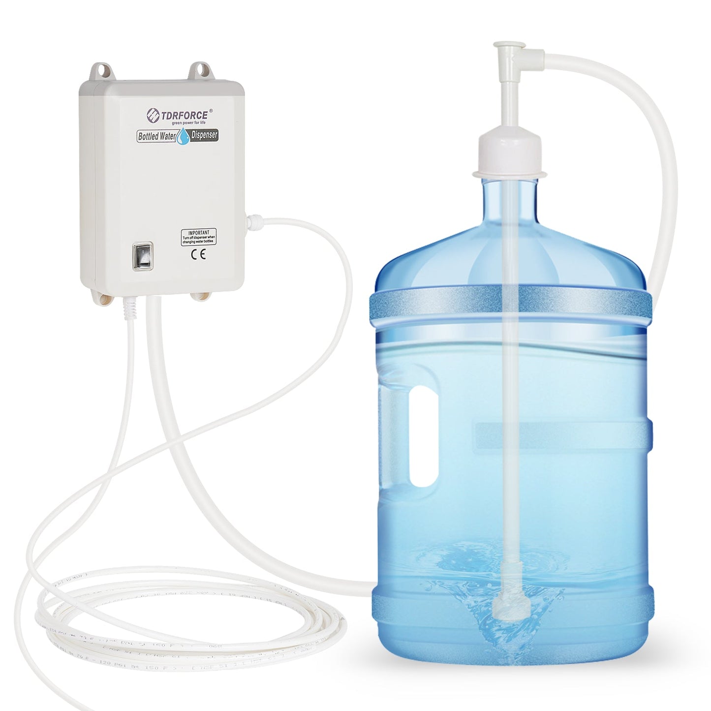5 Gal Bottled Water Dispenser Pump Dispensing System 5 Gallon Water Jug Dispenser Pump Water Dilivery Automatic Electric Water Dispenser Bottle Pump Five Gallon Refrigerator Water Pump from TDRFORCE Factory or Manufacturer