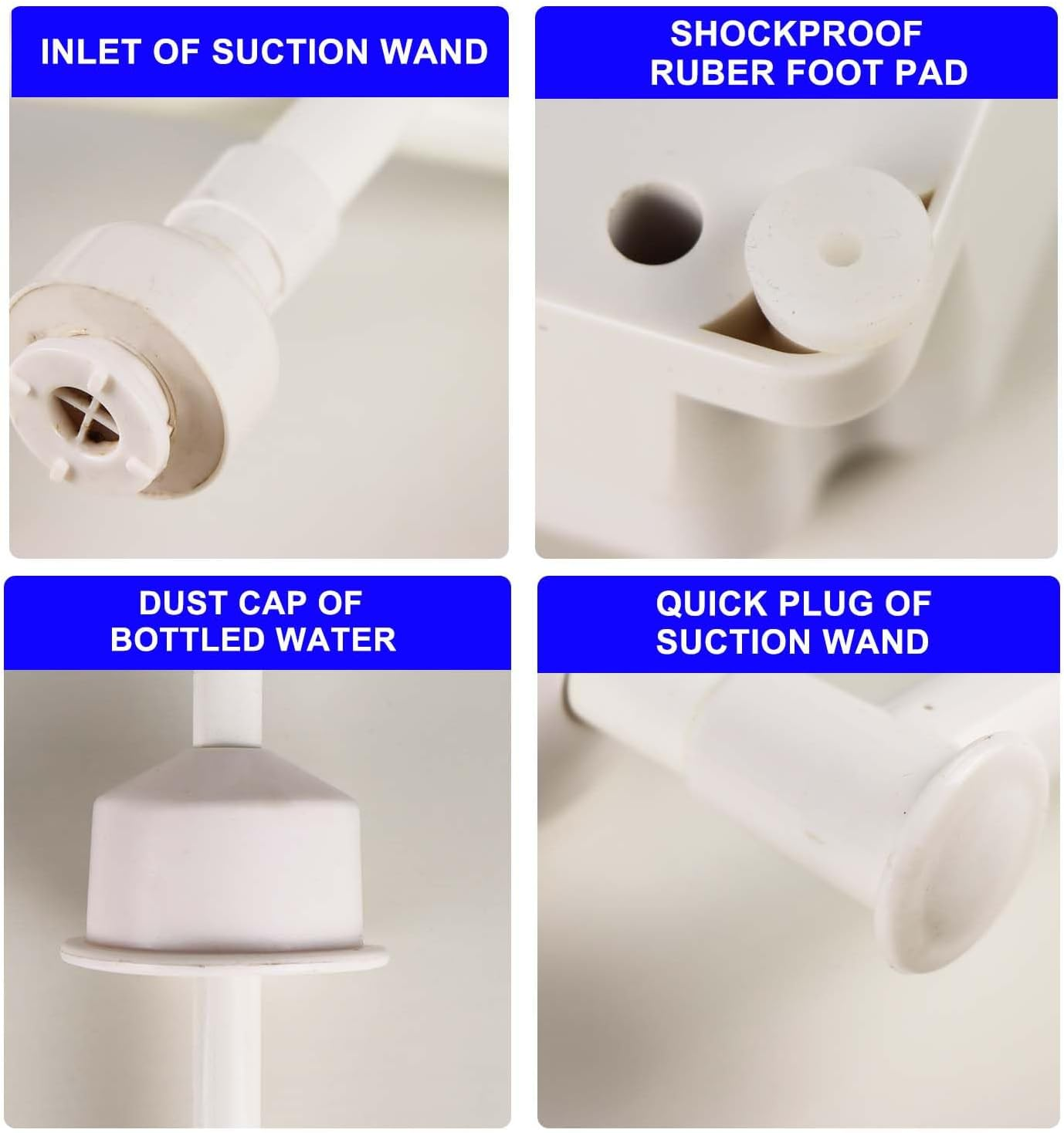 Water Bottled Drinking Dispensing Pump System for 5 Gallon Bottle,Single-Pipe Electric Water Jug 60psi 1GPM Flow 2.8L Supply for Home and Kitchen Ice Maker Refridgerator, Coffee Machine and Faucet