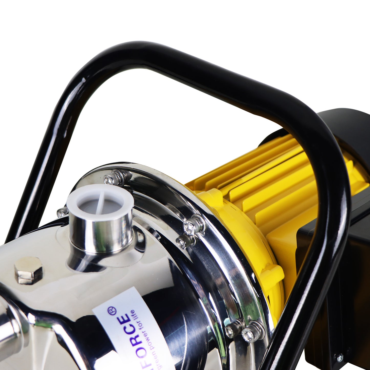 TDRFORCE 1/2 HP Shallow Well Pump,Garden Pump, Jet Pump Portable Stainless Steel Water Transfer Draining Irrigation Pump for Water Removal, Lawn Fountain Pump 960 GPH 125 Feet Height