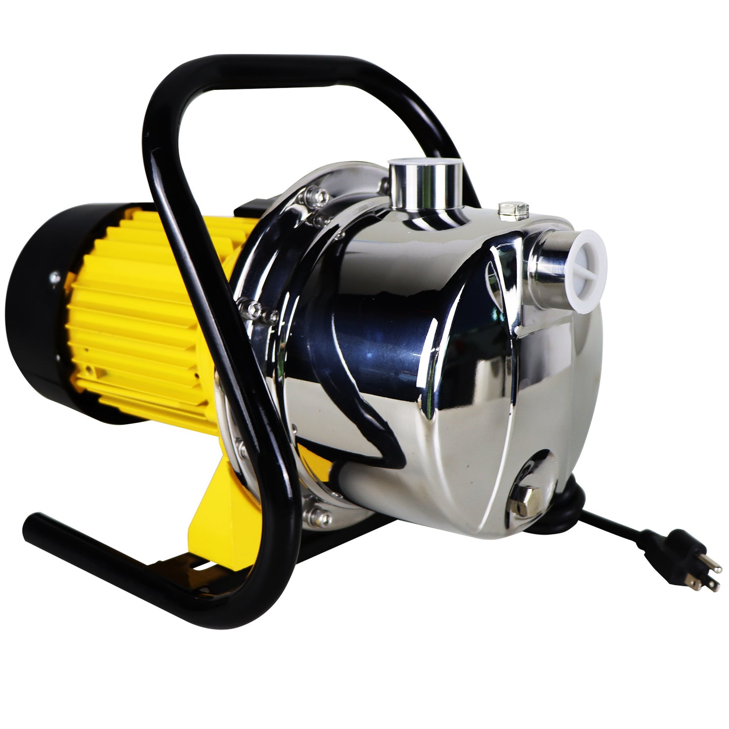 TDRFORCE 1/2 HP Shallow Well Pump,Garden Pump, Jet Pump Portable Stainless Steel Water Transfer Draining Irrigation Pump for Water Removal, Lawn Fountain Pump 960 GPH 125 Feet Height