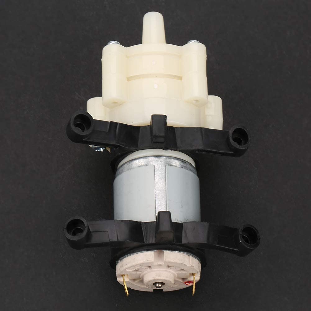 TDRFORCE Electric Diaphragm Pump, Self Priming 1.5-2L/Min Fresh Water Sprayer Pump Mini DC 12V for Tea Machine,Water Cooling and Fish Tank