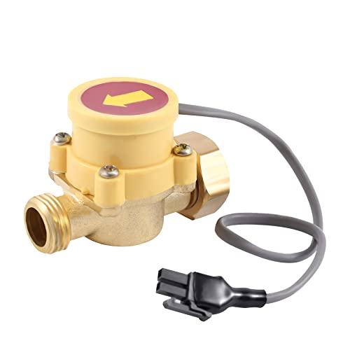 TDRFORCE 110V 90W Automatic Water Pressure Booster Pump Shower Booster with Water Flow Switch for Home Water Boosting Pump Household (60HZ 15PSI )