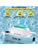 TDRFORCE Condensate Pump, 6.6 ft/2 m Lift, 110V Removal Drain Pump with 0.63 Qt/0.6 L Water Tank, 5W Automatic Condensation Pump with 100 L/H Flow, for Commercial Ice Makers of Different Types