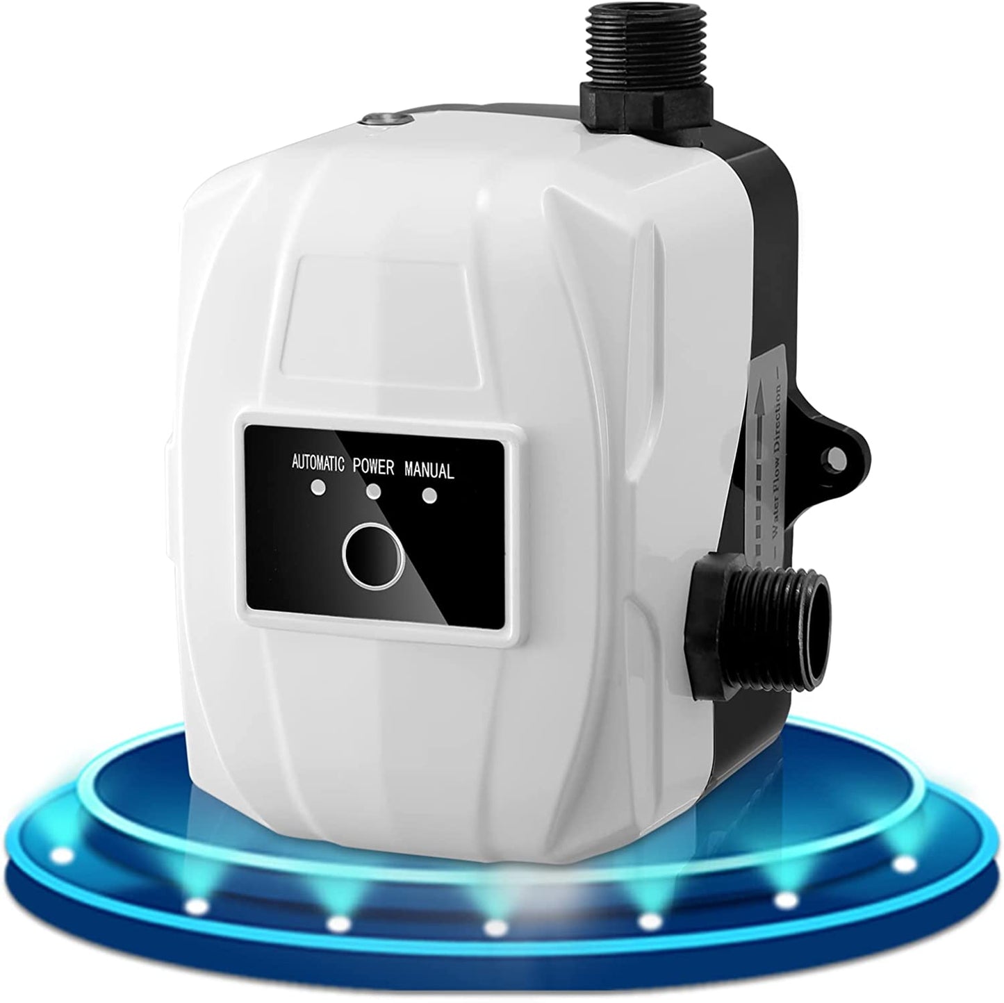 TDRFORCE 8.7GPM Water Pressure Booster Pump for Home Shower Water Pump, Industrial Water Pressure Pump with Flow Switch for RV Bathroom Sprinkler Showers 82FT 110V (100w)