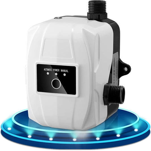 TDRFORCE 8.7GPM Water Pressure Booster Pump for Home Shower Water Pump, Industrial Water Pressure Pump with Flow Switch for RV Bathroom Sprinkler Showers 82FT 110V (100w)