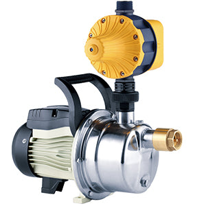 TDRFORCE 3/4 HP Water Pressure Booster Pump 110V Shallow Well Jet Pump Inline Water Transfer Pump Automatic Self Priming Irrigation Pump Household Booster Pump