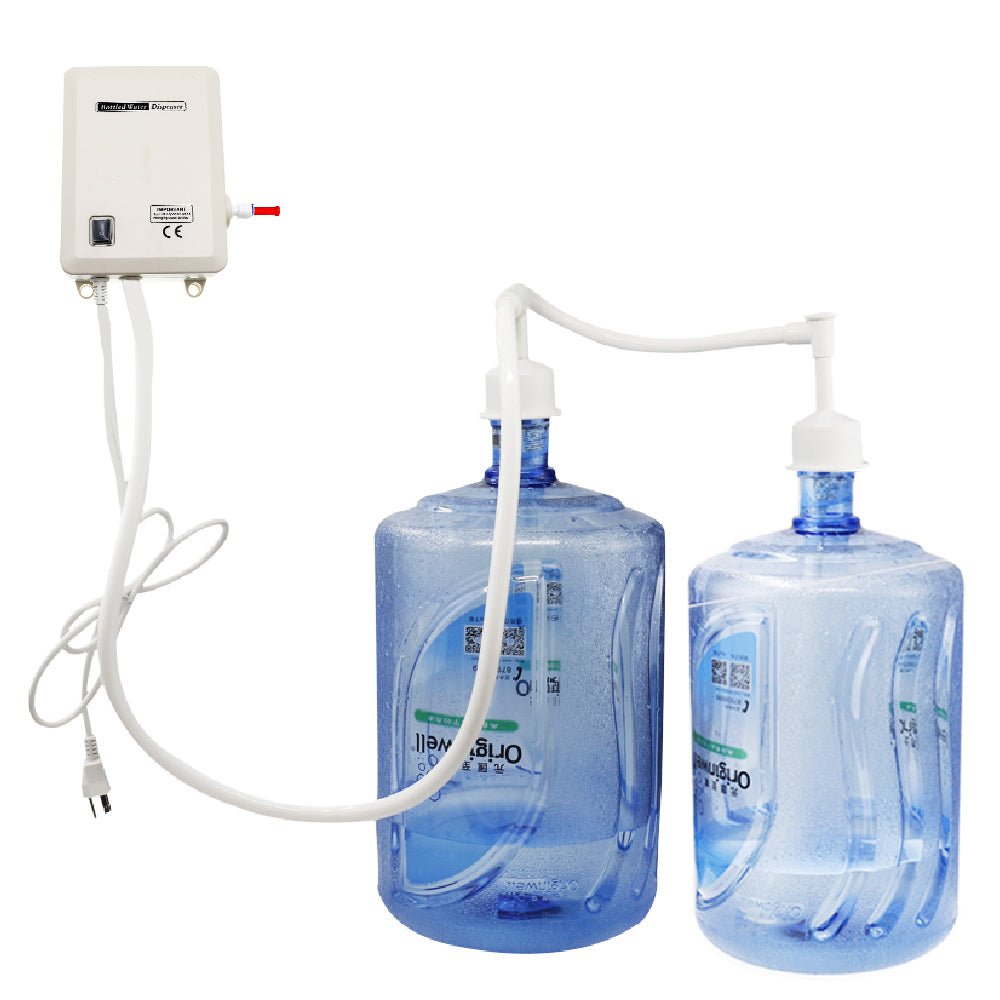 TDRFORCE 5 Gal Bottled Water Dispenser Pump Dispensing System 5 Gallon Water Jug Dispenser Pump Water Dilivery Automatic Electric Water Dispenser Bottle Pump Five Gallon Refrigerator Water Pump