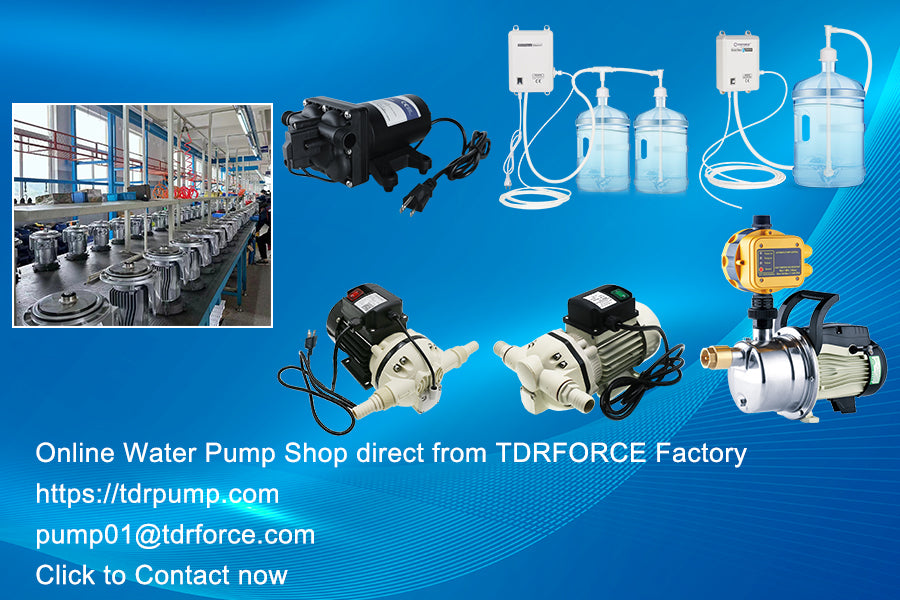Load video: Varied Water Pump Direct from TDRFORCE Factory|Manufacturer on Https://tdrpump.com