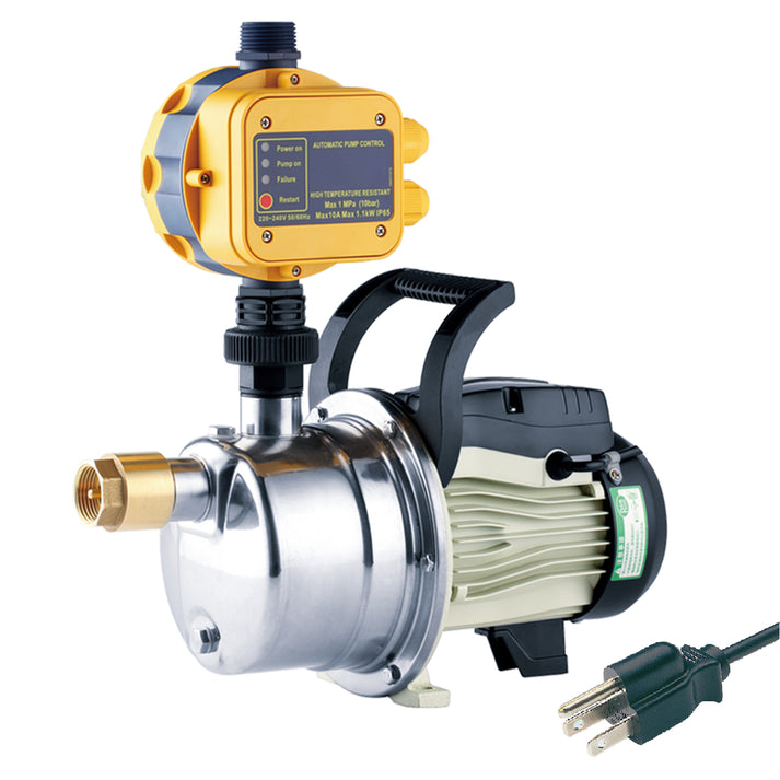 TDRFORCE 3/4 HP Water Pressure Booster Pump 110V Shallow Well Jet Pump